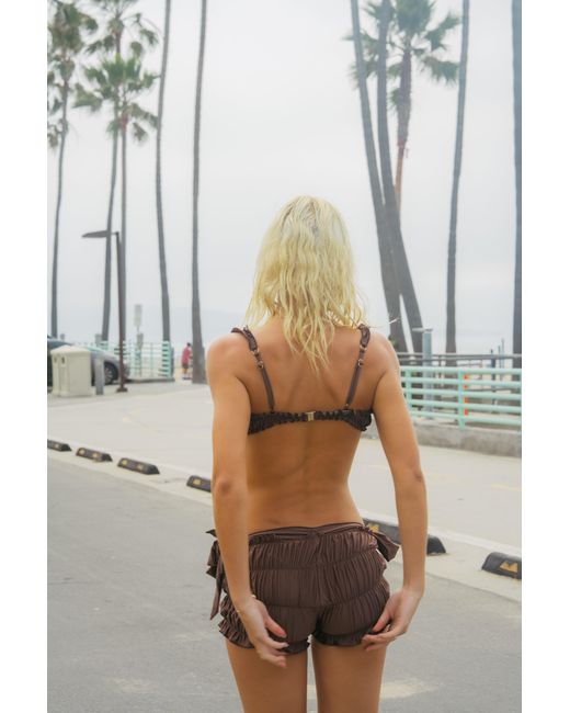 IVY SWIMWEAR Brown Marbella