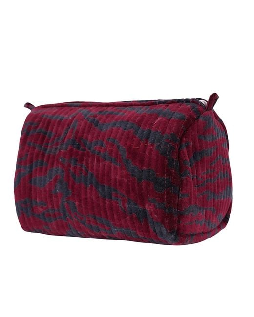 Conscious Yoga Collective Purple The Tiger Velvet Three Piece Travel Set