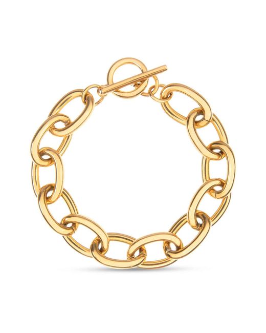 Amadeus Metallic Lola T-bar Chain Bracelet