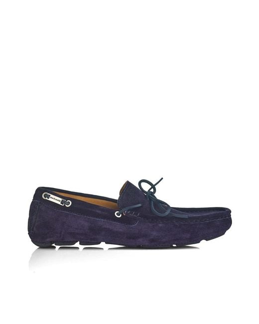 Mariano Shoes Blue Ilhavo Loafers for men