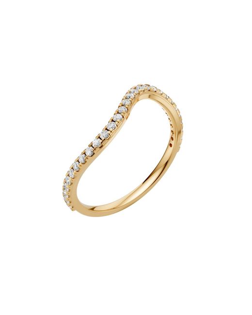 Aya Fine Jewelry Metallic Round Twisted Lab Diamond Infinity Ring