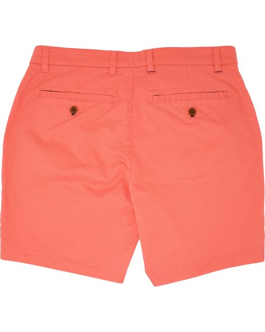 Lords of Harlech Red John Flat Front Short for men