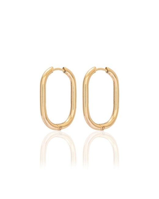 A Weathered Penny Metallic Asha Hoops
