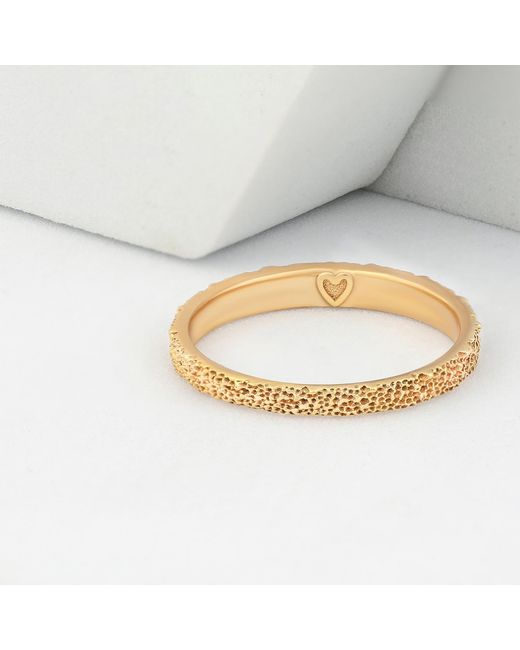 The Jewelz Metallic Lover's Rock Impression Ring