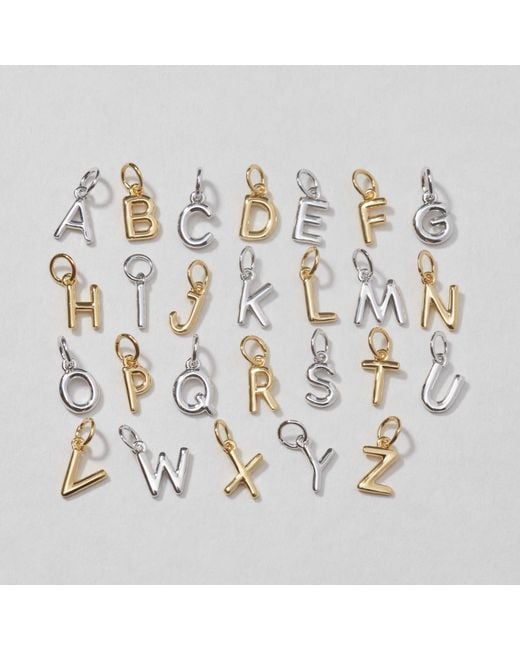 Muru Metallic Little Love Letter Bracelet