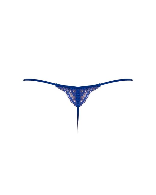 BonBon Lingerie Blue Pamela G-String Royal