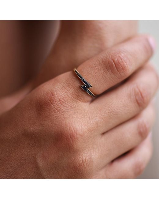 Zoe & Morgan Multicolor Zap Diamond Ring