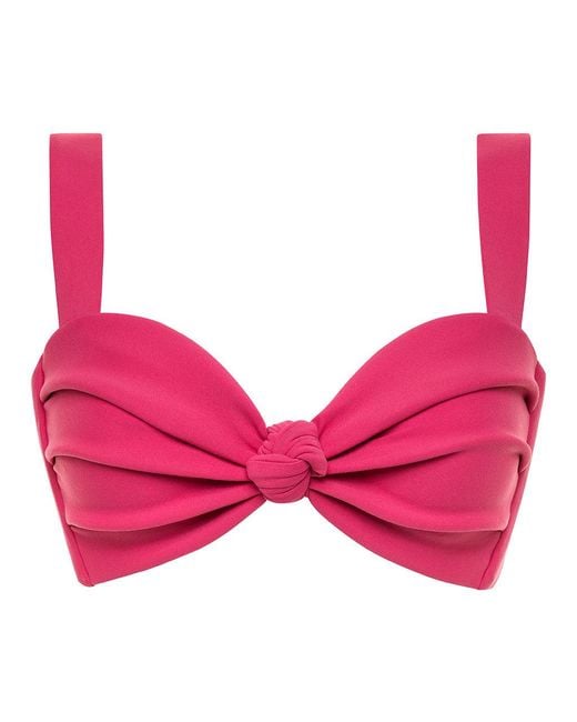 Montce Pink Raspberry Hayden Bikini Top