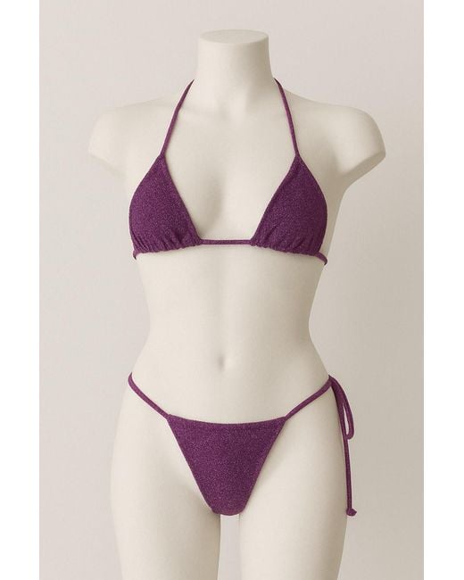 Dear Lover Pink Amethyst Bikini Set