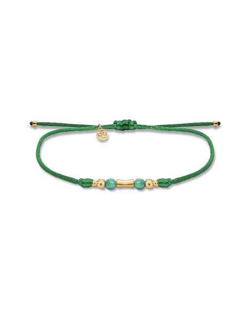 Tvento Green The Lumina Silva Bracelet for men