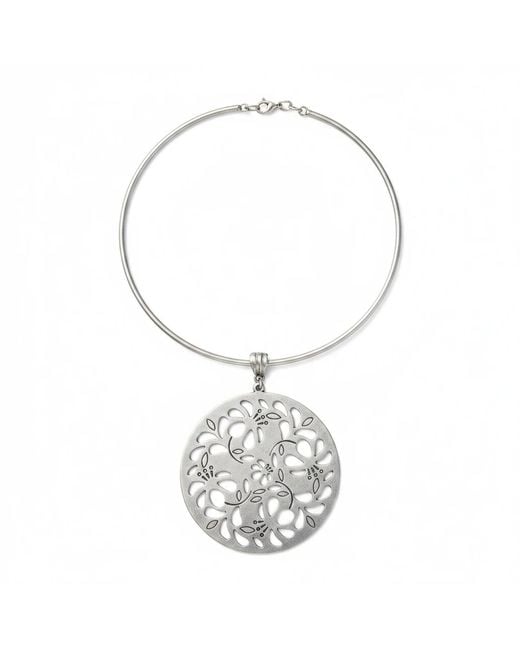 By Virgo White Esparia Necklace