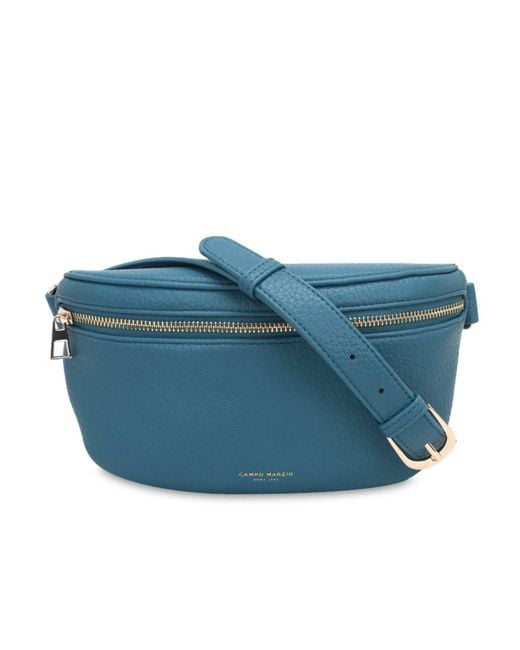 CAMPO MARZIO Roma 1933 Blue Celeste Waist Pack Petrol