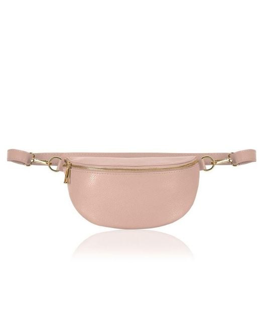 Betsy & Floss Pink Zadar Crossbody And Waist Bag