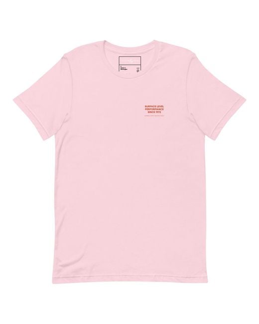 Anchor and Crew Pink Cotton Personal Best-Ish Swimming League Organic Cotton T-Shirt