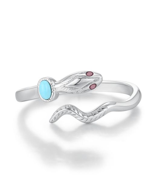 Azura Jewelry New York Metallic Serpentine Ring Vermeil