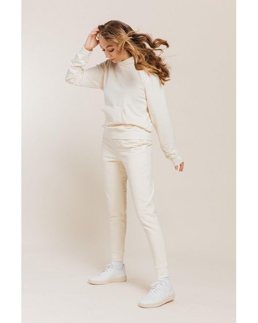 Ocio Leisurewear White Classic Softcore Jogger