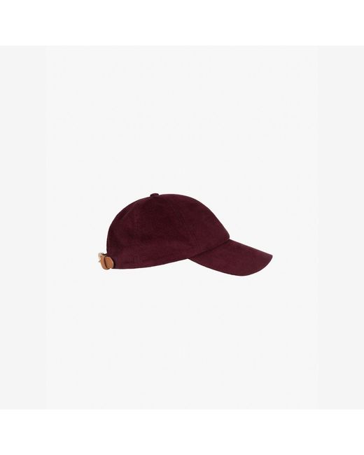 PLACE OF ELMS Red Cabernet Cap for men