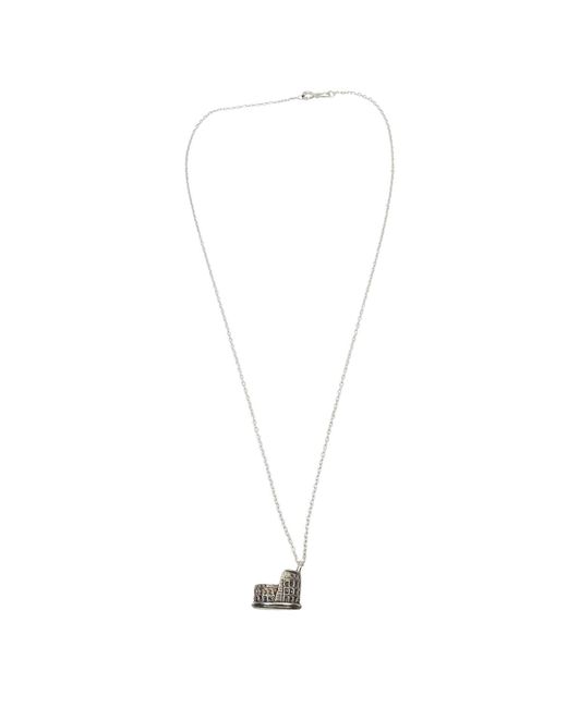 Tg-Jewellery by Tamara Gervasio Metallic Colosseum Pendant – Handcrafted Sterling
