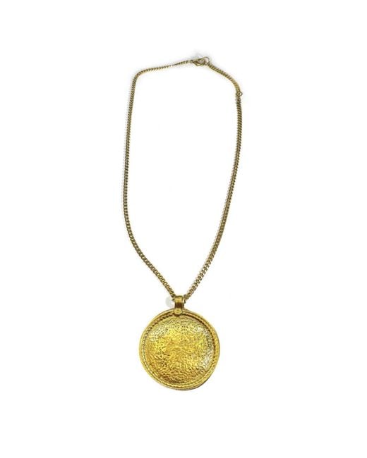 Rachel Nathan Metallic Shield Necklace