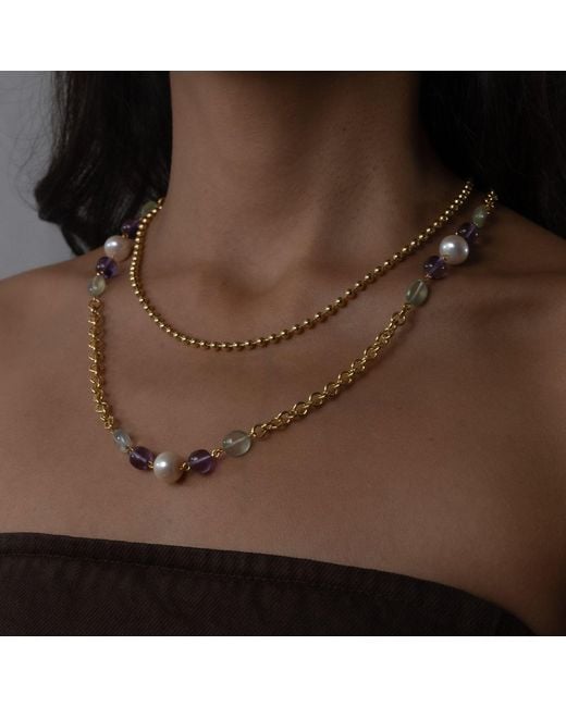 Onia Metallic Maxi Sphere Choker