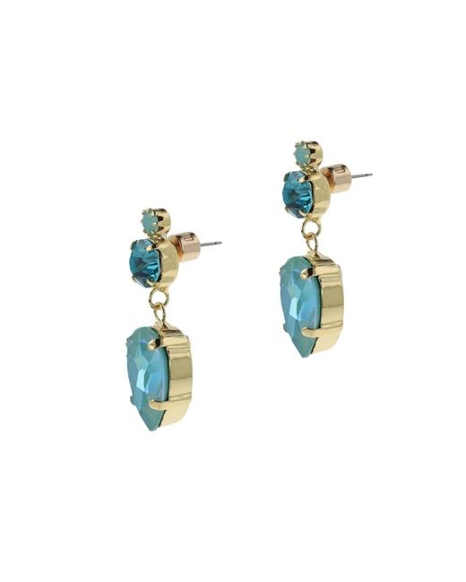 Otazu Blue Frog Earrings