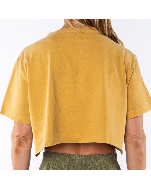 Ariko Natural Sunrise Beach Crop Tee