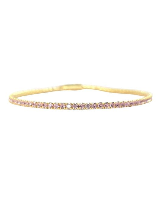 Harfi Metallic Tourmaline October Birthstone Tennis Bracelet