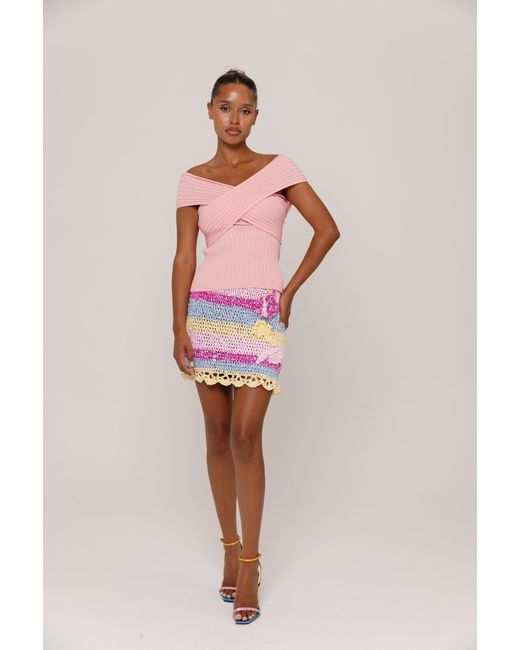 Andreeva Pink Lily Light Knit Top