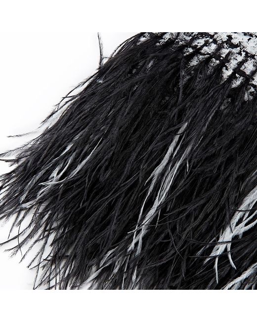 RUE AGTHONIS Black Mercurial Top