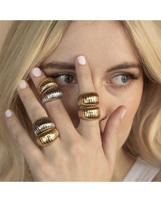 Zepplin the Label Metallic Eos Ring