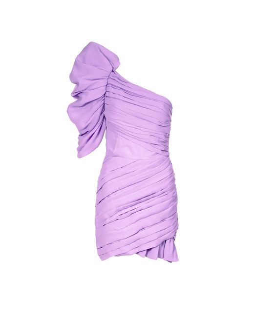AGGI by HALEWSKI Purple Alexis Lavender Dress