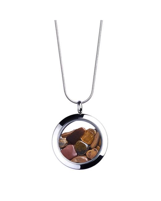 My Little Nature Black Crystal Necklace