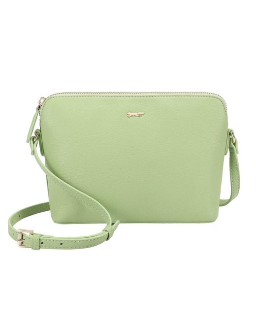 Paul Costelloe Green Lenya Leather Shoulder Bag