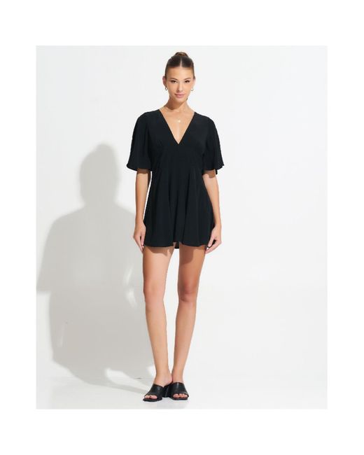 Morrato Bali Black Zehra Mini Dress