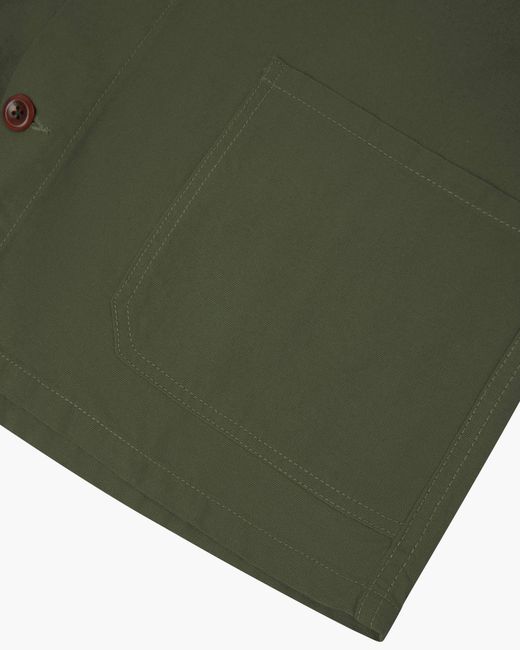 Uskees Green Overshirt for men