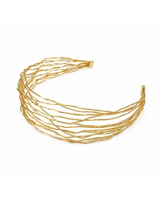 Rare Matters Jewelry Metallic Hammered Wire Headband