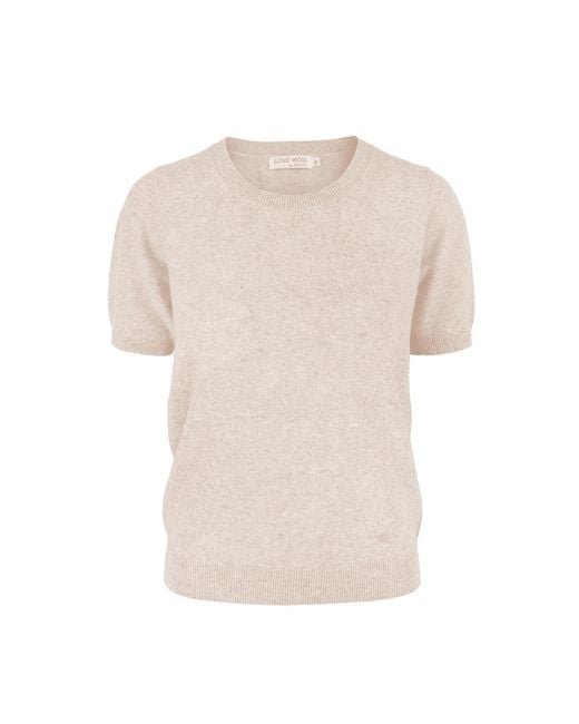 tirillm Natural Neutrals Alina Cashmere T-Shirt