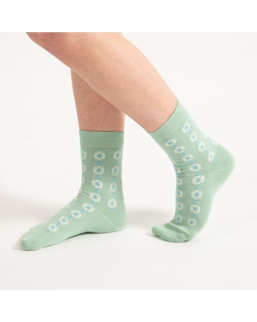 Peper Harow - Made in England Red Daisy Socks – Bundle