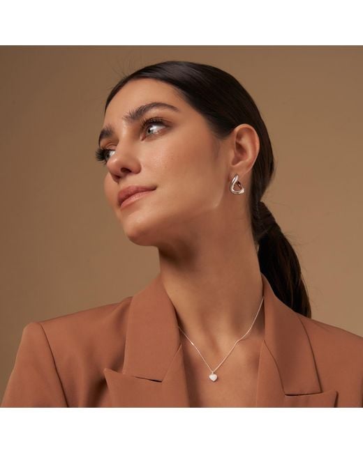 Shabella Nyc Metallic Bold Twirl Earring
