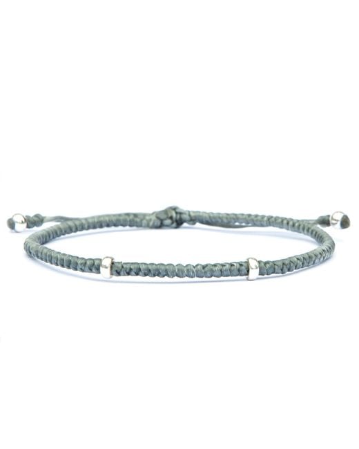 Harbour Uk Blue Equilibrium Rope Bracelet for men