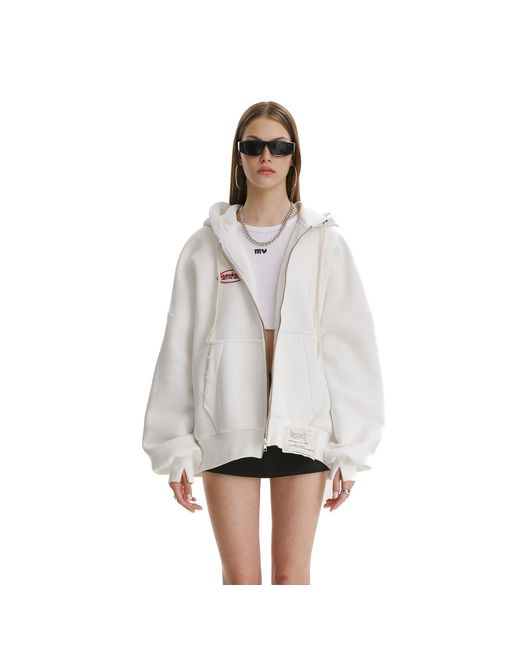mysimplicated White Dept. Off- Hoodie W for men