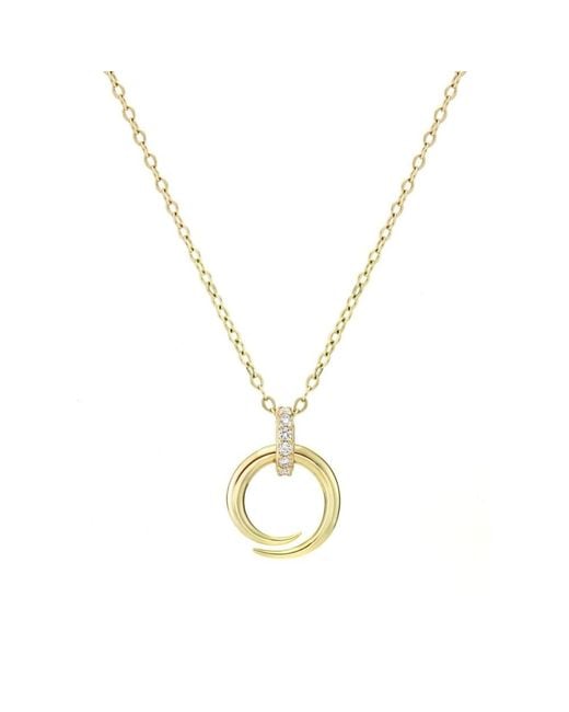 Dinny Hall Metallic Toro Horn Loop Pendant