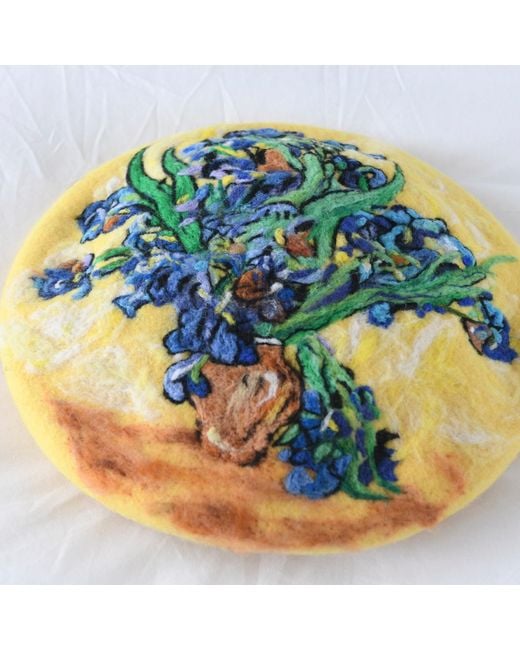 Heartfelt Layers Green Van Gogh Irises