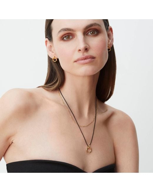 Muru Metallic Karma Cord Necklace