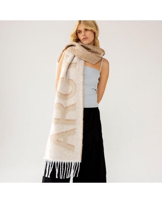 Arctic Fox & Co. Natural Neutrals The Logo Scarf