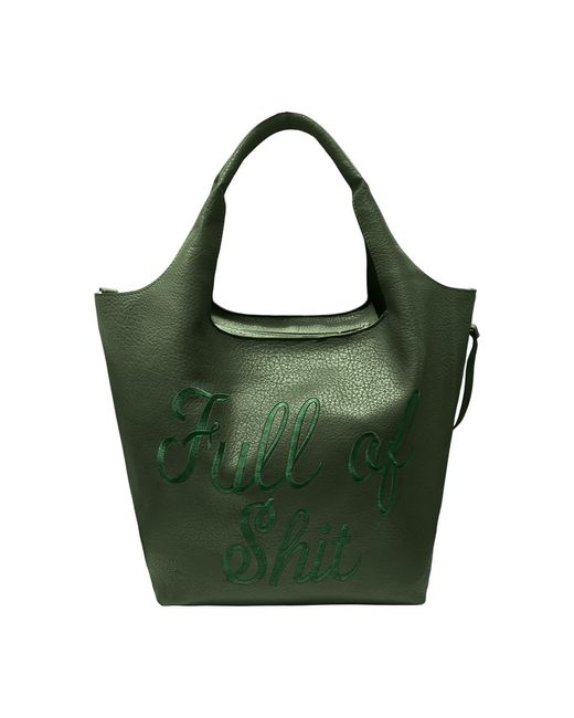 Lilly Loves Green Full Of Shit Emerald Shoulder Bag