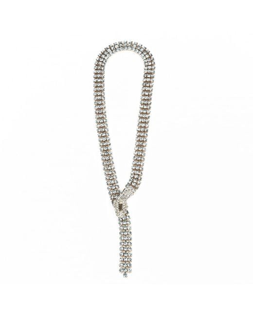 Addicted Metallic Drago Necklace Snake Light Color