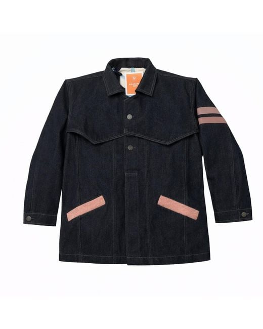 Zasta Studio Blue Denim Wearable Article V Oversized Denim Jacket