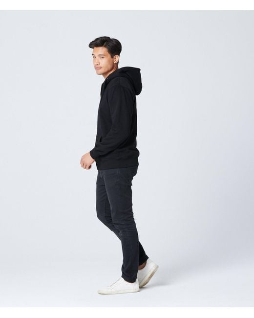 Known Supply Black 100% Organic Cotton Zip Hoodie