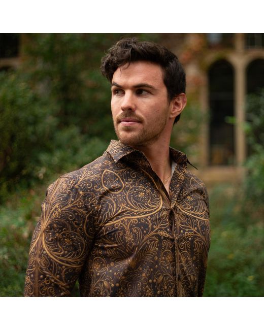 Maurice Saxe Brown Artist Shirt for men